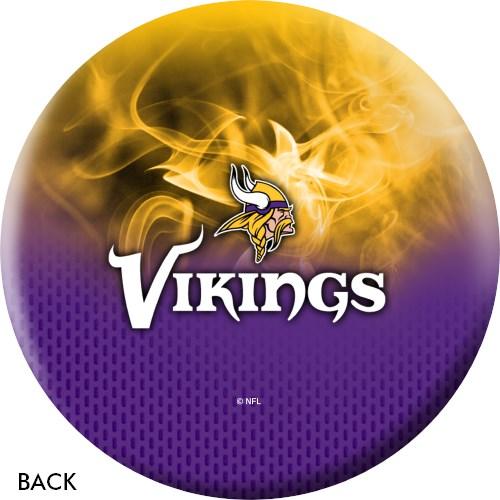 Minnesota Vikings NFL Themed Bowling Ball - Perfect for Game Day Parties, Sports Enthusiasts & Collectors
