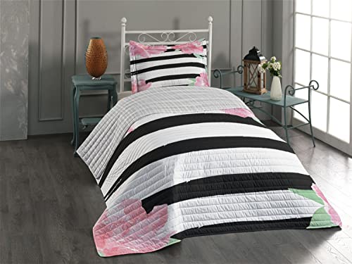 Pale Pink Black White
