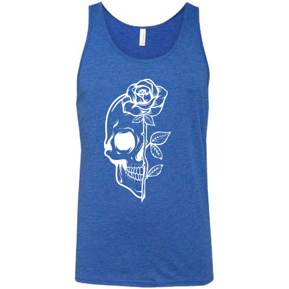 Skull Rose Graphic T-Shirt for Men & Women | Gothic Unisex Tee for Casual Wear, Street Style & Halloween Outfits