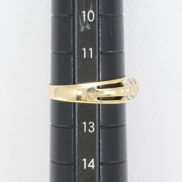 18K Yellow Gold Diamond Ring for Women - Elegant Solitaire Engagement & Wedding Band - Perfect for Proposals, Anniversaries & Special Occasions