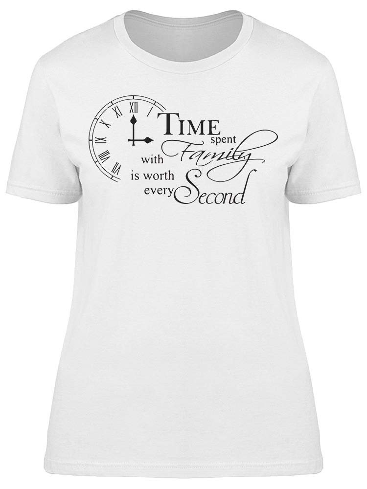 Family Time Tee - Women's Comfortable Graphic T-Shirt for Casual Wear & Family Gatherings