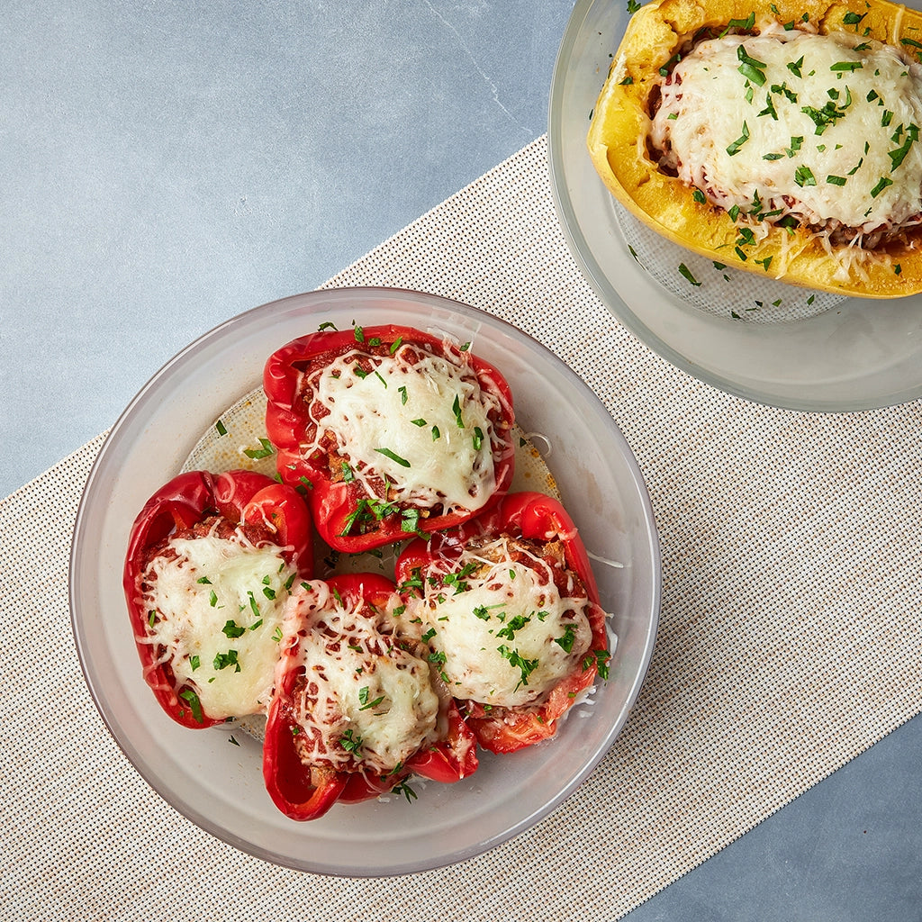 Delicious Stuffed Spaghetti Squash Recipe - Easy & Healthy Dinner Idea | Perfect for Keto, Paleo & Vegan Diets | Great for Meal Prep & Family Gatherings