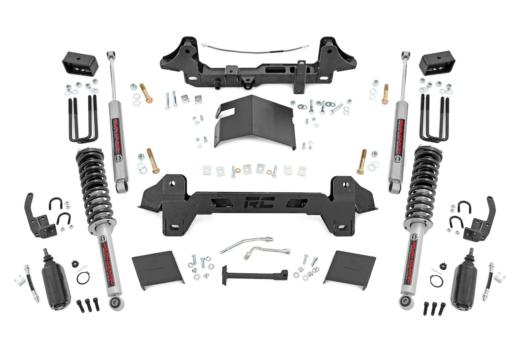 6 Inch Lift Kit for Toyota Tacoma 2WD/4WD (1995-2004) - Heavy Duty N3 Struts | Off-Road Suspension Upgrade | Part# 74131 | Perfect for Trail Riding & Truck Customization
