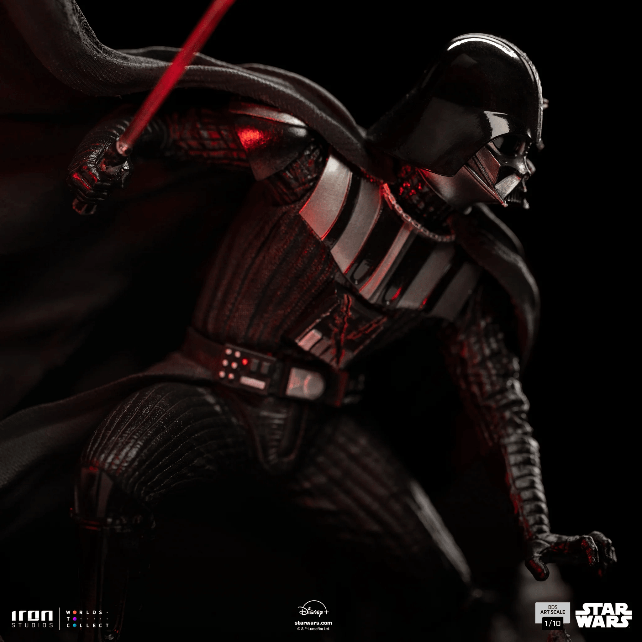 Iron Studios Star Wars Darth Vader Art Scale 1/10 Statue - Premium Collectible Figure for Display & Home Decor