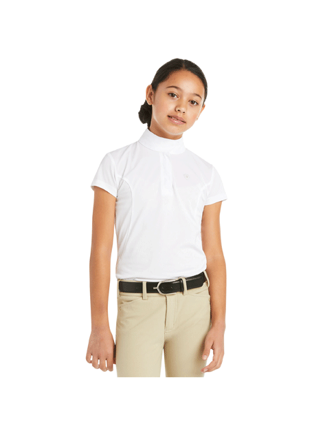 Ariat Youth Aptos Show Shirt - Breathable Equestrian Riding Shirt for Kids | Perfect for Horse Shows, Riding Lessons & Competitions