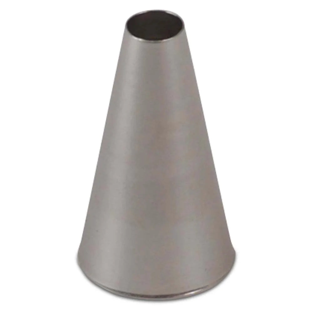 Stainless Steel Plain Pastry Decorating Tip for Cake Piping, Cupcake Frosting & Cookie Decorating - Professional Baking Tools for Home Bakers