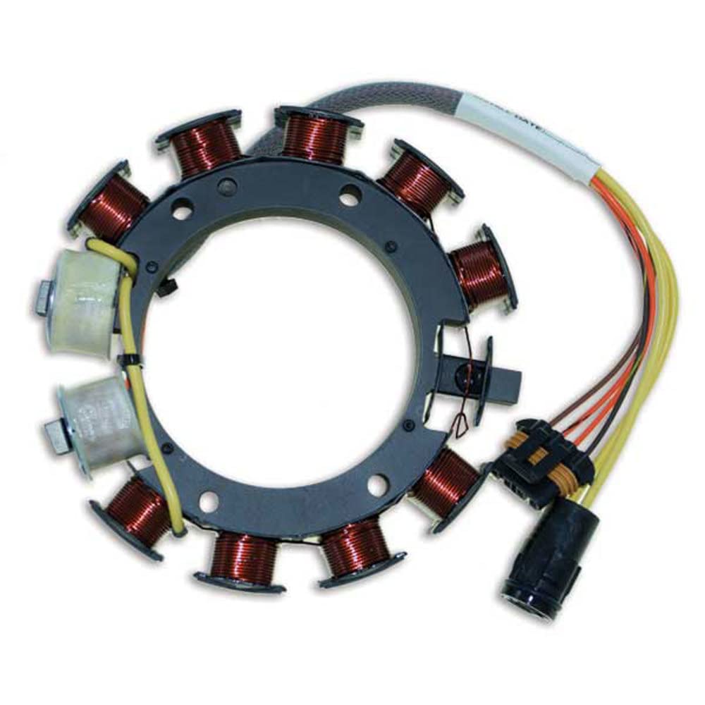 CDI Electronics 173-4849 Johnson/Evinrude Stator Replacement - 4 Cylinder 20 Amp Compatible with 1995-2006 Outboard Motors | Perfect for Marine Engine Repair & Boat Maintenance