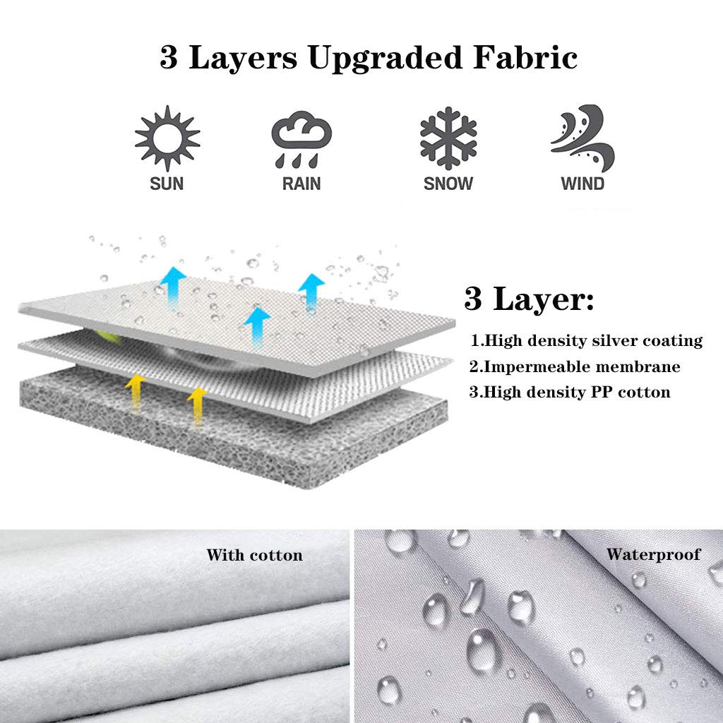 Premium Maserati Ghibli & GT All-Weather Car Cover - Waterproof, Cotton-Lined with Storage Bag | Outdoor & Indoor Protection for Luxury Vehicles