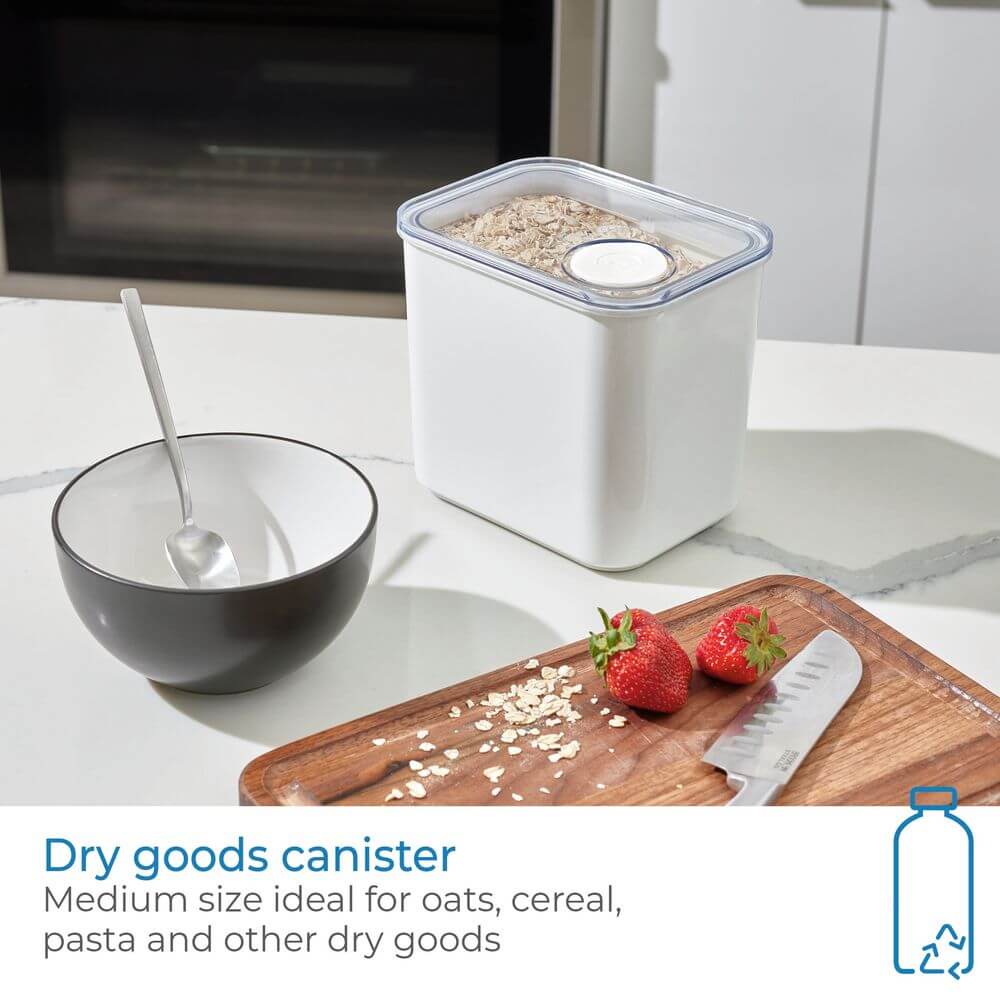 iDesign Crisp Medium Multi-Container Food Storage Set - Perfect for Meal Prep, Leftovers & Pantry Organization