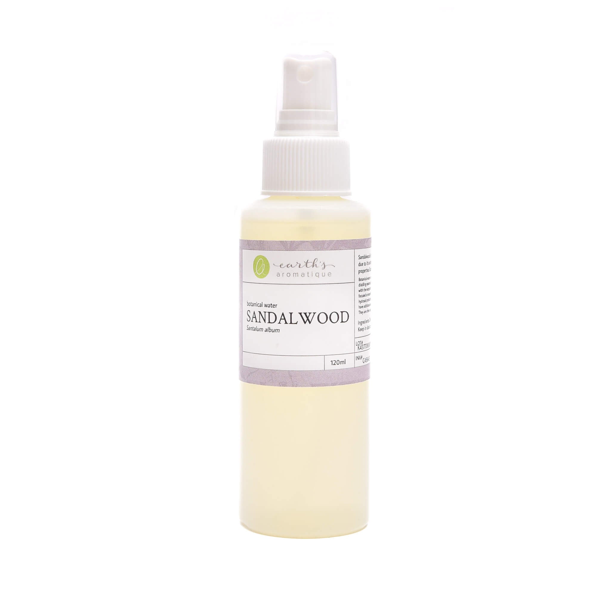 Pure Sandalwood Hydrosol Facial Mist - Natural Aromatherapy & Skin Hydration for Relaxation, Meditation & Spa Use
