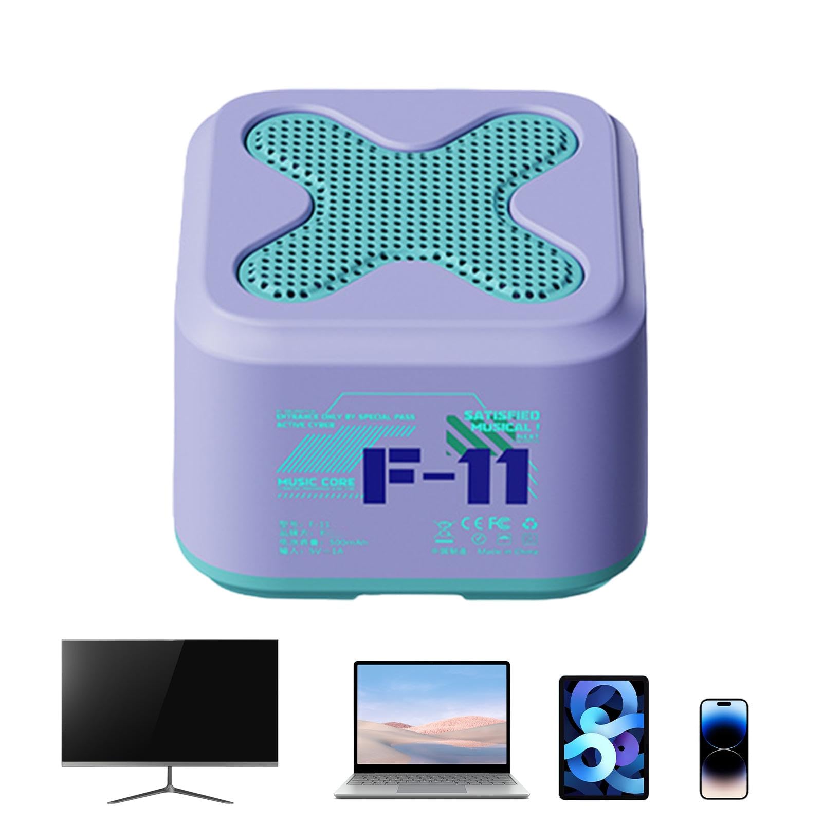 Portable Wireless Bluetooth Speaker with Subwoofer - High Volume Travel Speaker for Car, Outdoor, Beach, Camping | Perfect for Parties, Hiking & Home Use