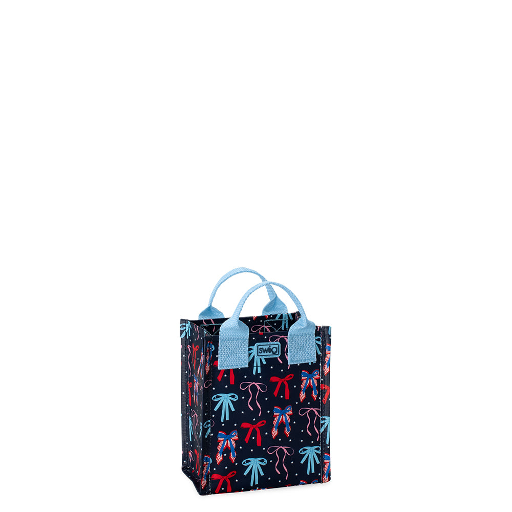 Miss Independence Reusable Gift Bag Mini - Eco-Friendly Small Gift Bags for Birthdays, Weddings & Parties - Perfect for Jewelry, Candies & Party Favors