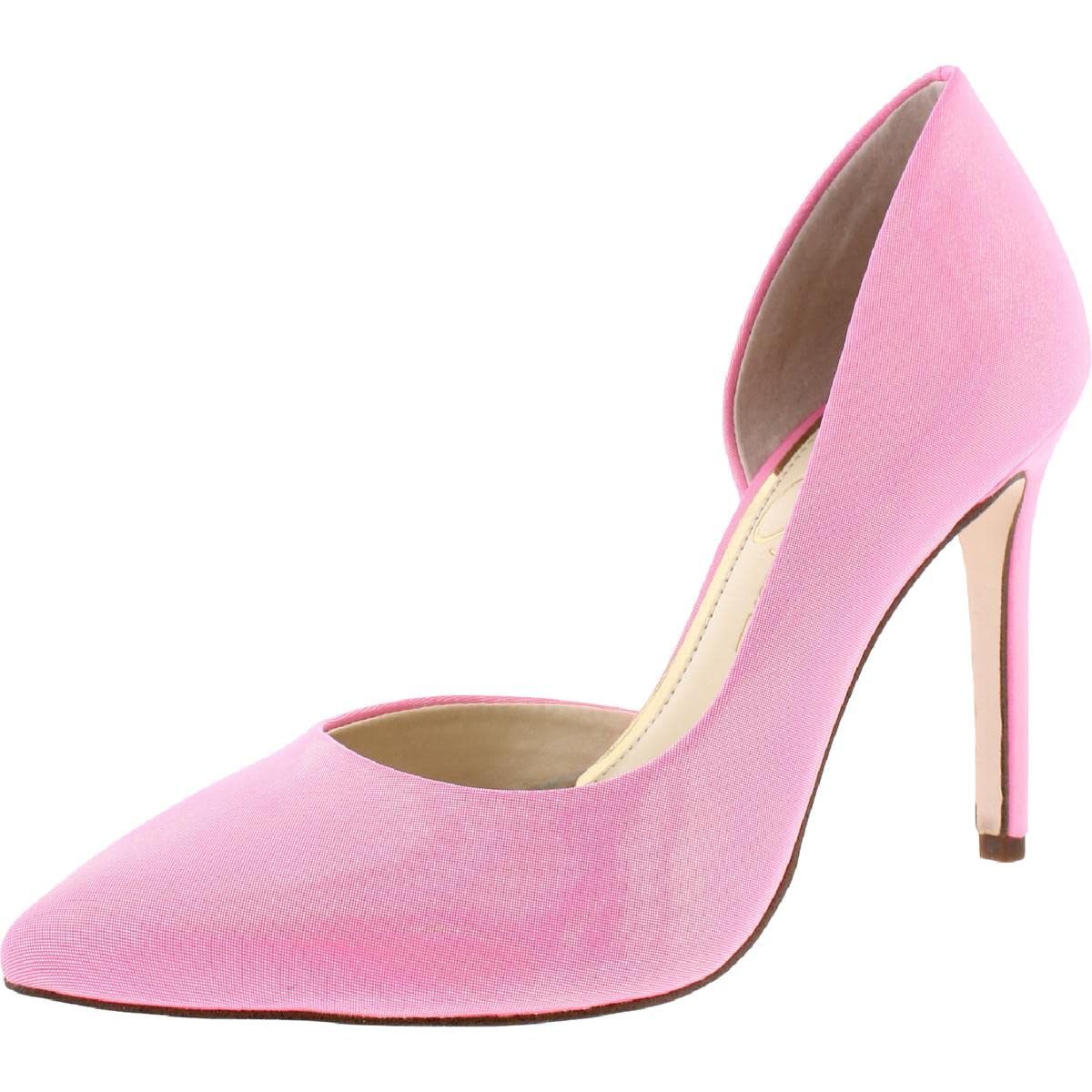Jessica Simpson Women's Prizma Pointed Toe D'Orsay Heels Pumps - Elegant Dress Shoes for Work, Party & Special Occasions
