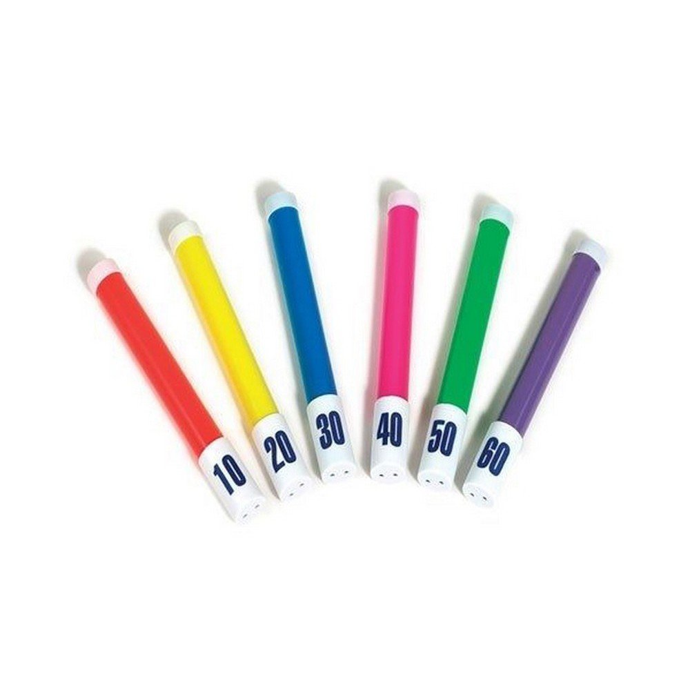 SWIMLINE Dive Flex Sticks Toys 6-Pack - Weighted Pool & Bathtub Retrieval Game for Kids - Multi-Color Underwater Dive Rings - Swimming Practice & Learning Toys for Toddlers & Children - Perfect for Pool Parties, Swim Lessons & Bath Time Fun