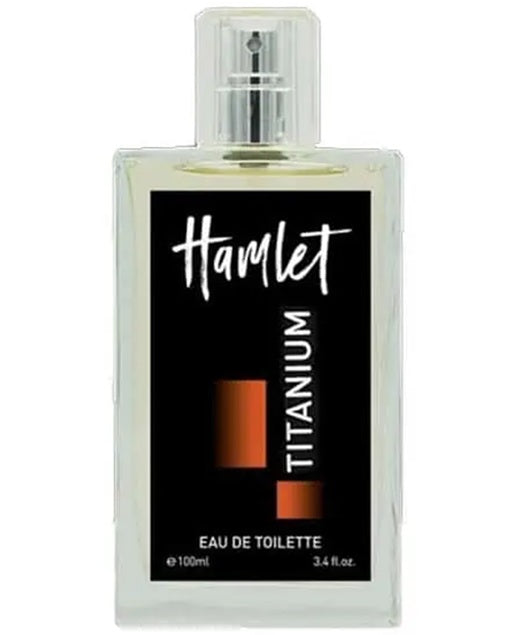 Hamlet Titanium Eau de Toilette for Men - Long Lasting Fresh Fragrance | Perfect for Work, Date & Special Occasions