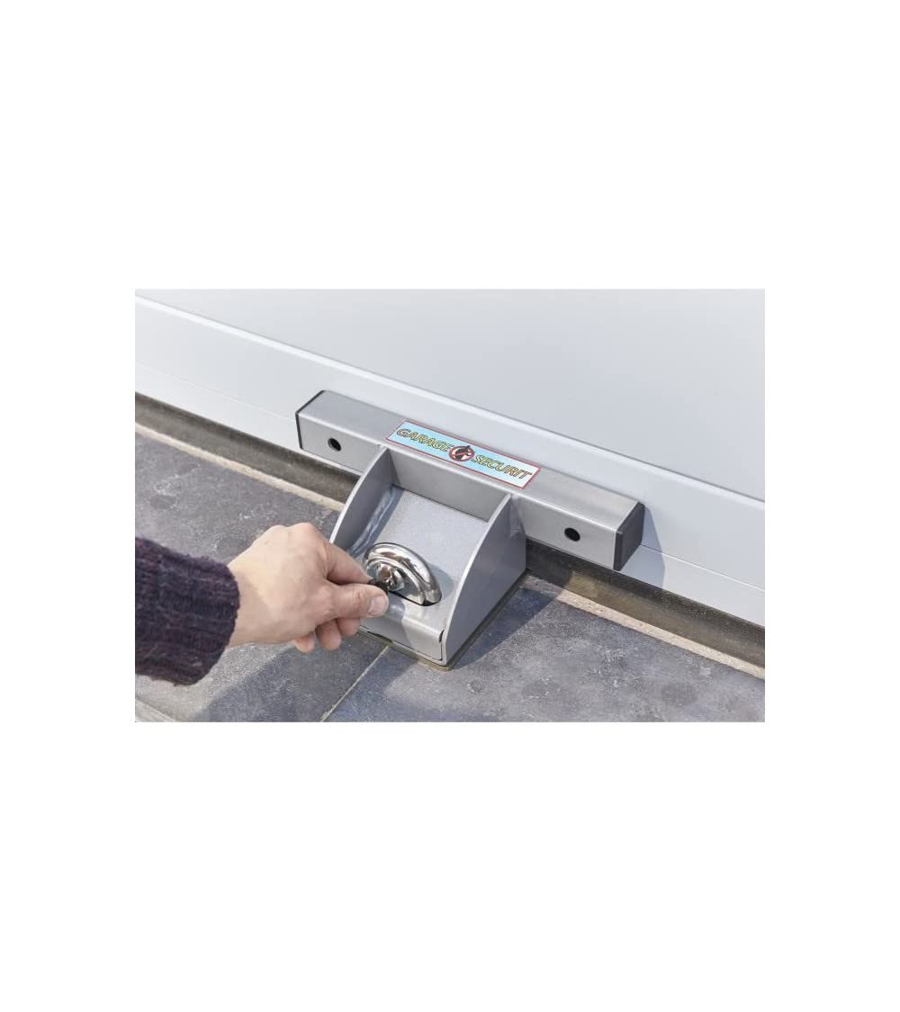 High Security Garage Door Lock - Heavy Duty Steel Deadbolt for Home & Business Security | Weatherproof & Anti-Theft Design for Outdoor Use