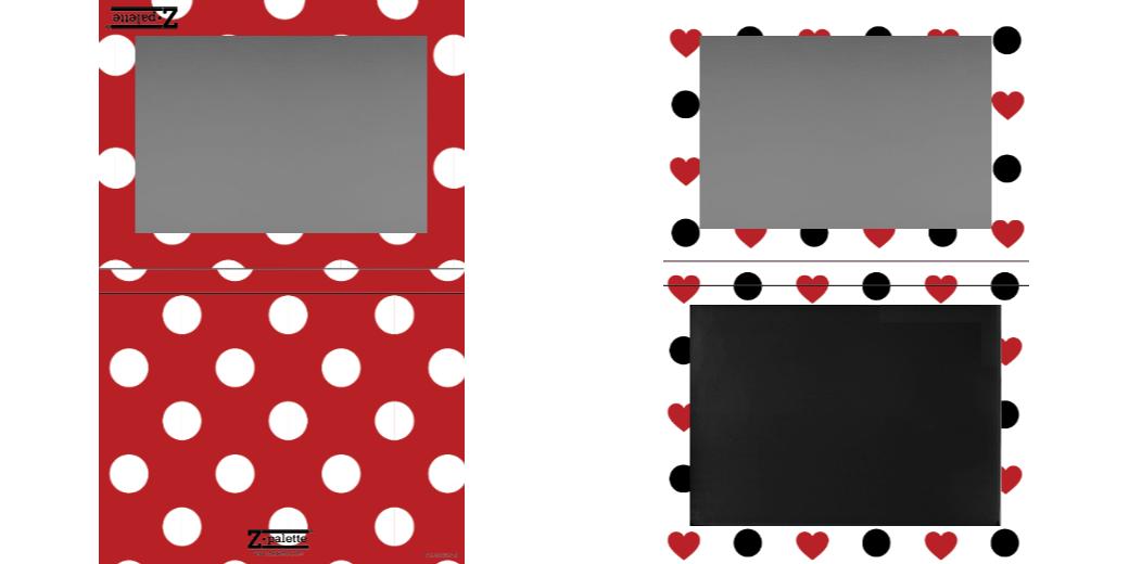 Custom Extra Large Z Palette - Magnetic Makeup Palette for Eyeshadows & Blush - Perfect for Professional Makeup Artists & Travel