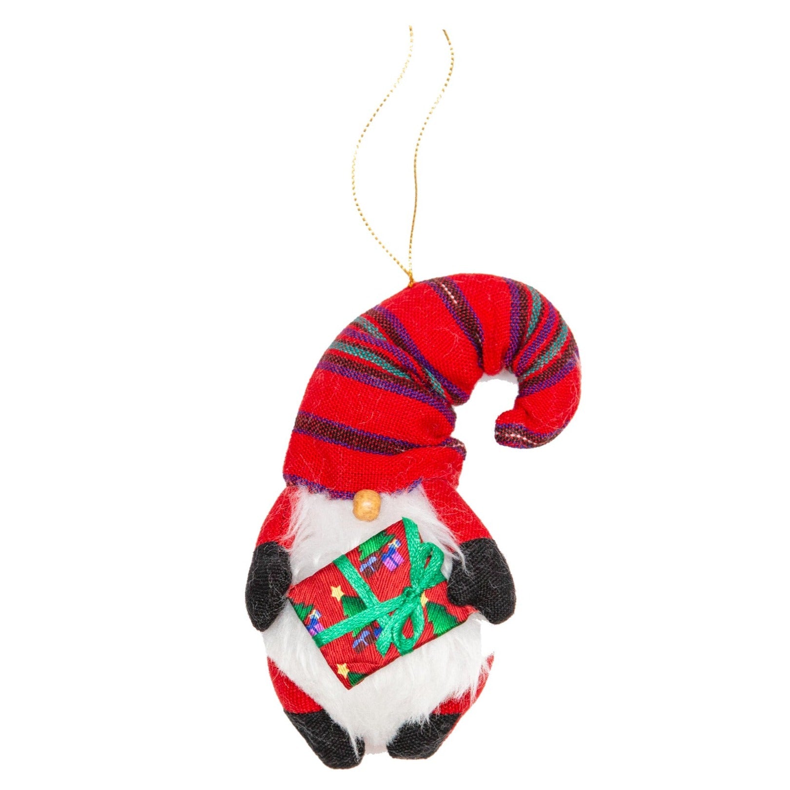 Christmas Santa Gnome Ornament - Festive Holiday Decor for Tree, Mantel & Gift Giving - Perfect for Xmas Home Decorations & Holiday Parties
