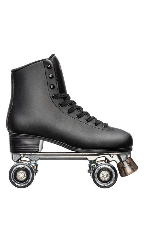 Impala Roller Skates for Women & Men - Black Quad Skates with High-Quality Wheels & Bearings - Perfect for Outdoor Skating, Roller Rinks & Fitness