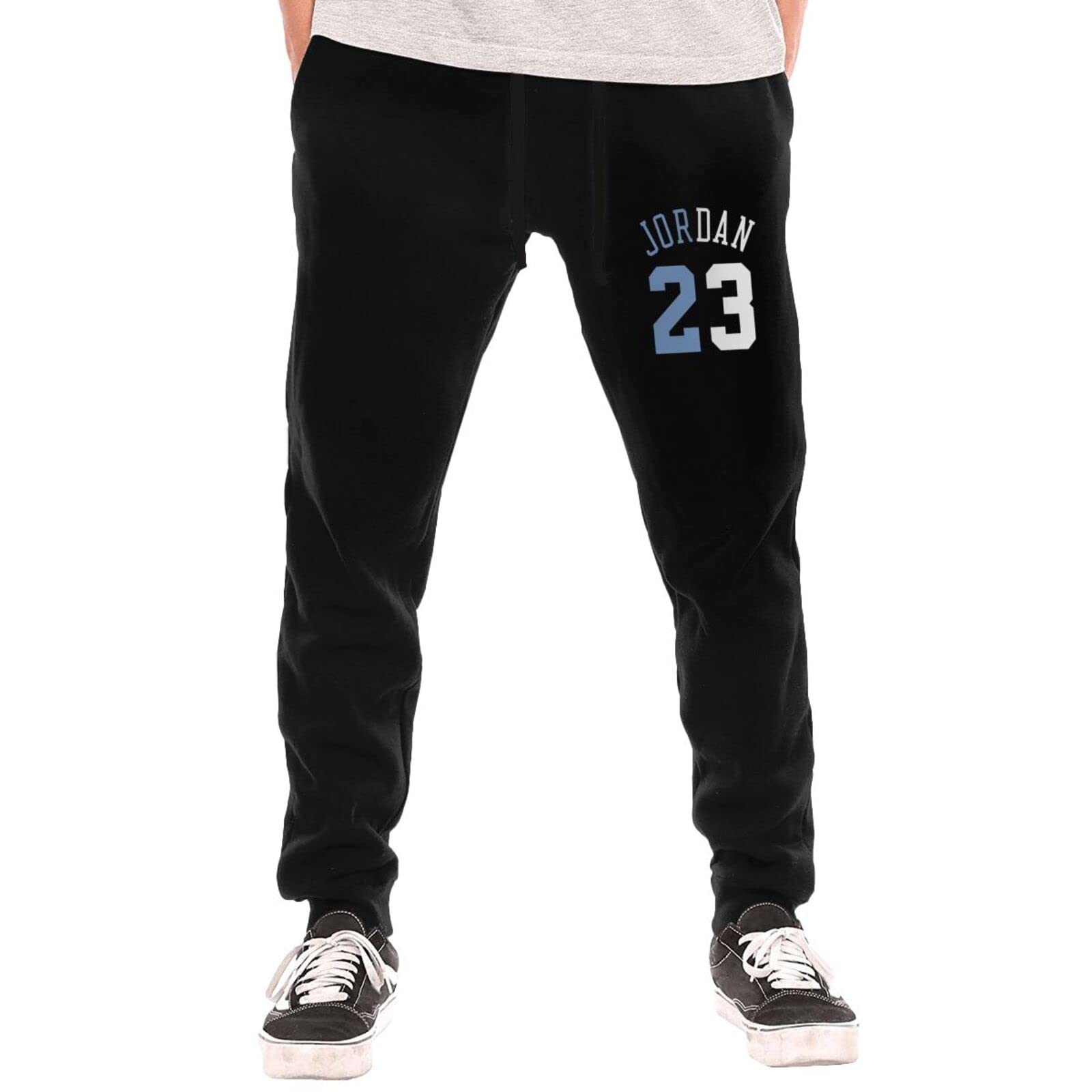 Jordan #23 Basketball God Men's Long Pants - Breathable Sweatpants with Pockets for Basketball & Casual Wear | Perfect for Training, Gym & Street Style