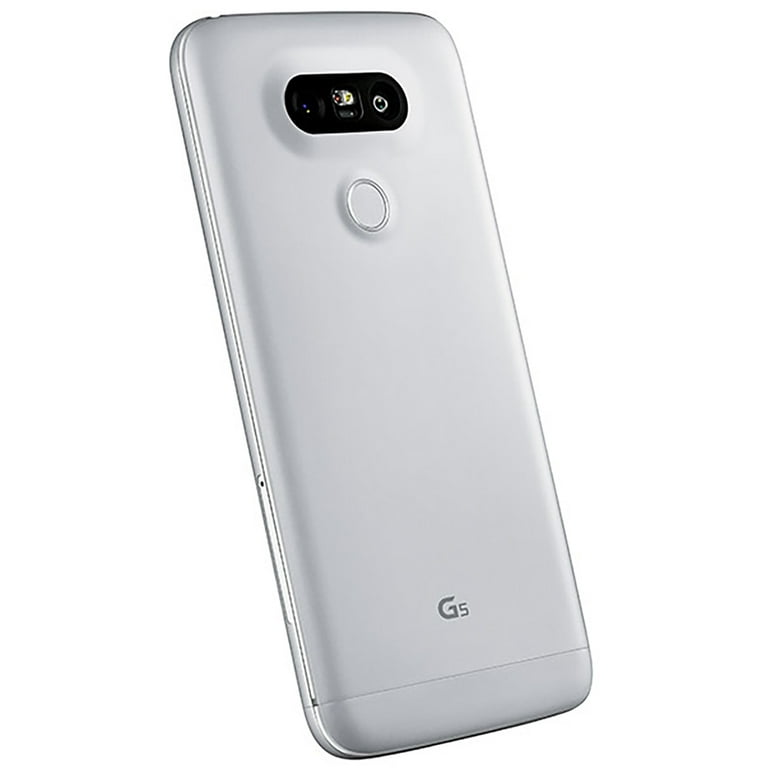Unlocked LG G5 4G LTE Smartphone - 32GB Storage, Dual Camera, Silver (GSM Compatible) - Perfect for Travel, Photography & Everyday Use