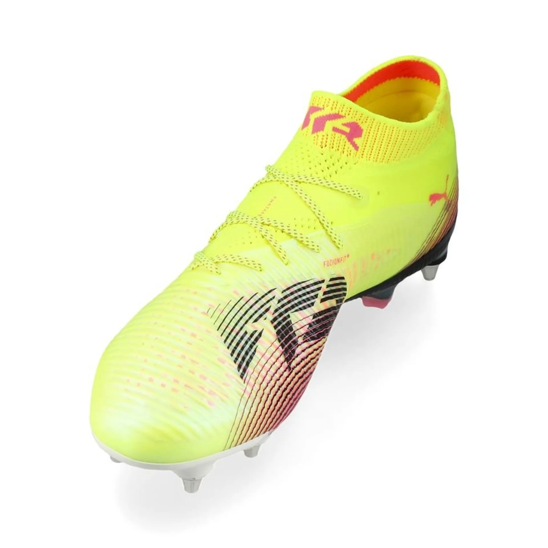 Puma Future 8 Ultimate MxSG Football Cleats - Yellow Alert/Black/Sun Struck - Lightweight Soccer Shoes for Men - Perfect for Turf & Artificial Grass Training & Matches