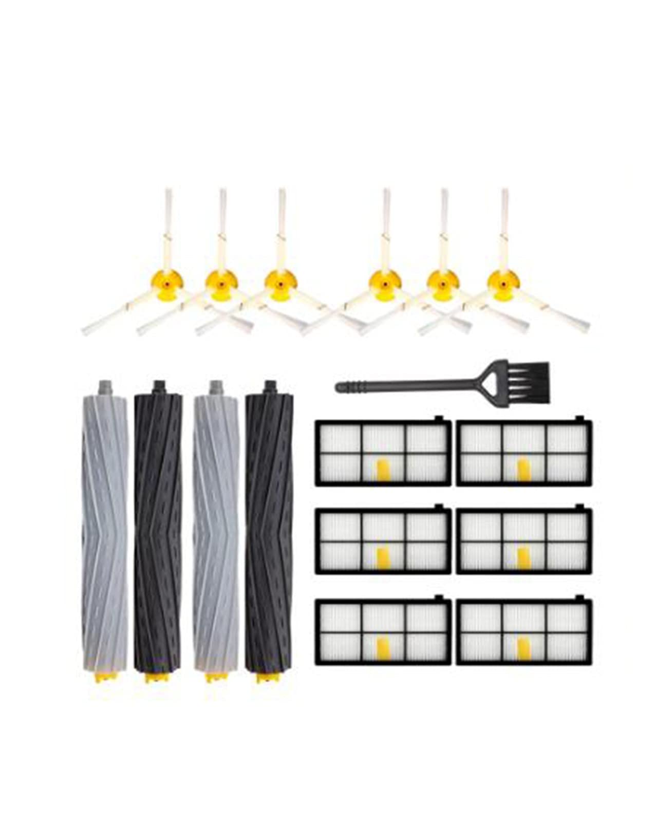 iRobot Roomba 976 Replacement Parts - HEPA Filter & Side Brush Kit | Compatible Vacuum Cleaner Accessories for Pet Hair & Allergies | Perfect for Home Cleaning & Maintenance