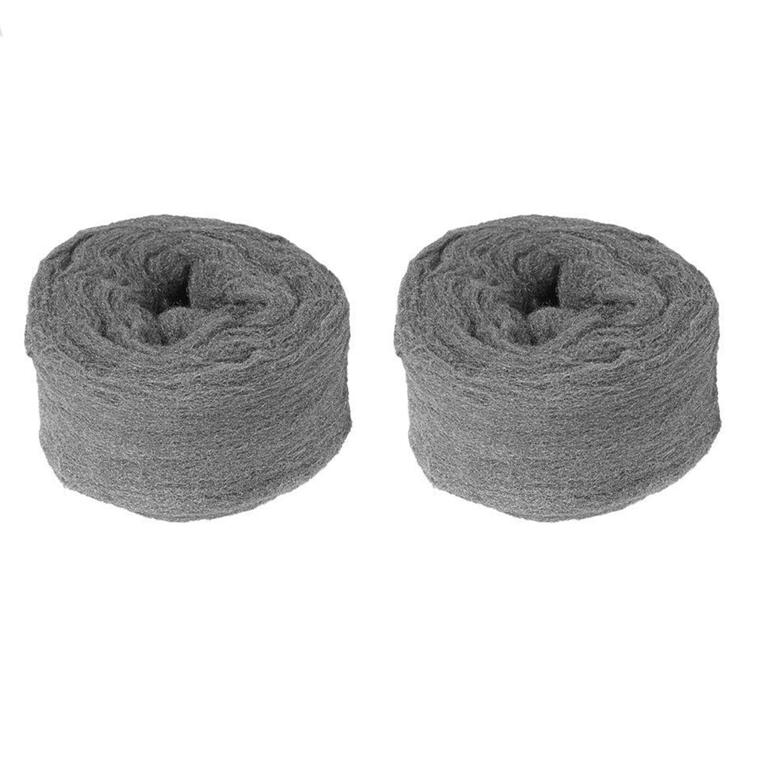 Ultra Fine #0000 Stainless Steel Wool 150g - Premium Polishing & Cleaning Pad for DIY, Furniture, Hardware Cloth - Perfect for Metal Polishing, Gap Sealing & Home Improvement Projects