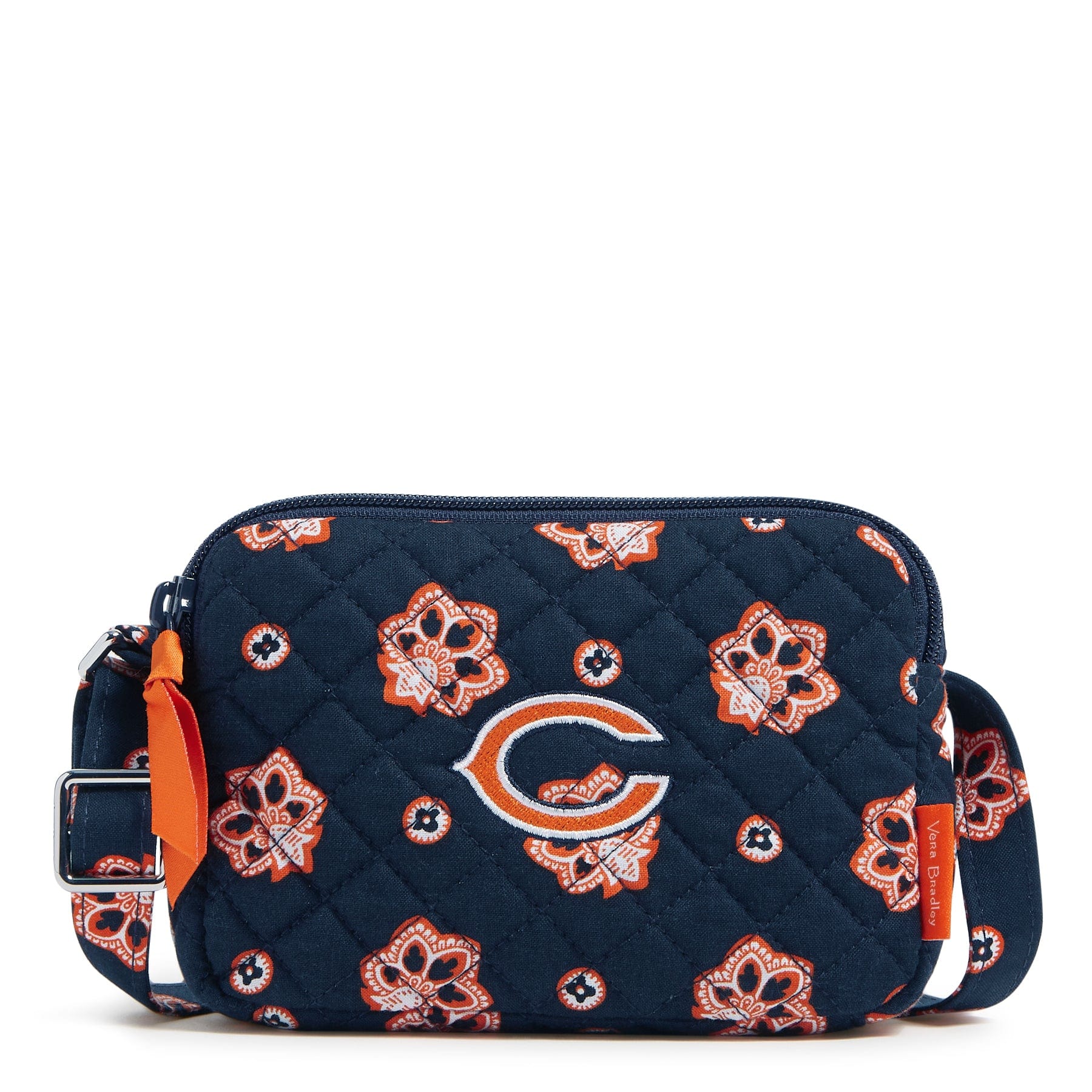 NFL RFID Small Stadium Crossbody Bag - Secure & Stylish NFC Blocking Purse for Football Games, Concerts & Travel - Anti-Theft RFID Protection for Credit Cards & Passports