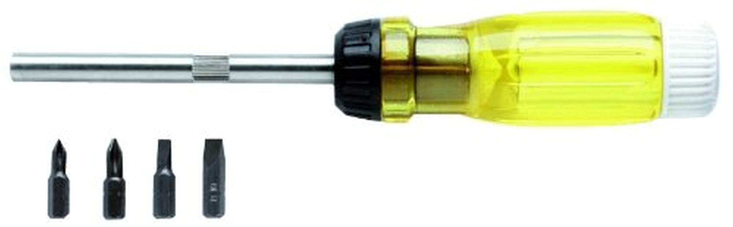 Stanley Proto J9320 5-Piece Magnetic Ratcheting Screwdriver Set with Comfort Grip - Professional Hand Tool for Automotive, Electronics & Home Repair