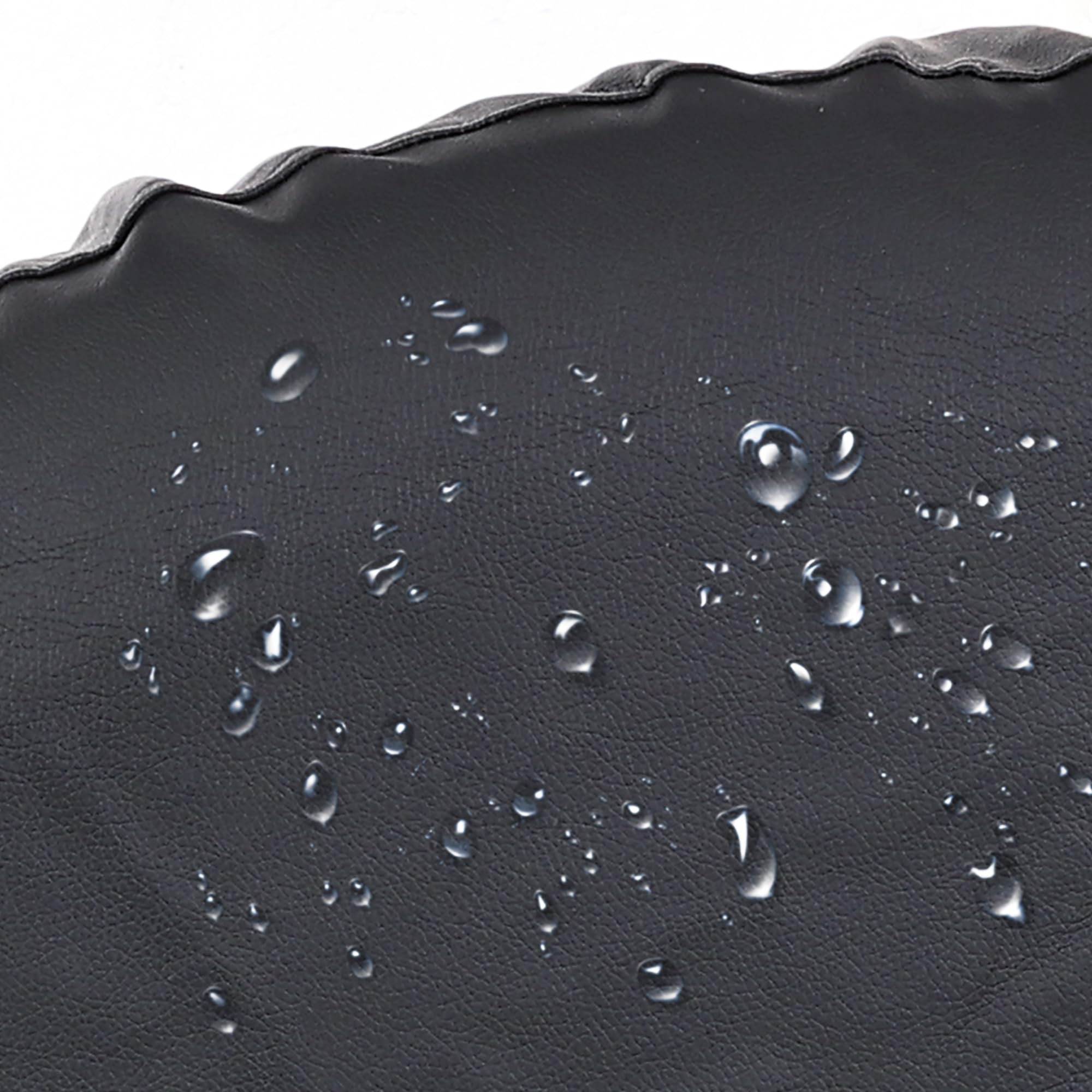 Moonet PVC Leather Spare Tire Wheel Cover - Universal Fit for Cars, Trucks, SUVs, Campers & RVs (22-23 inch Wheel Diameter) - Durable Black Tire Protector for Off-Road Adventures & Outdoor Travel
