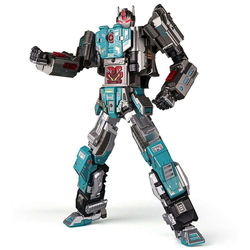 Transformable Robot Toy - Deformation Gun Judge Soft Bullet Action Figure, Movable King Kong Model (49cm) | Perfect Birthday Gift for Kids & Collectors | Role Play, Display & Battle Scenes
