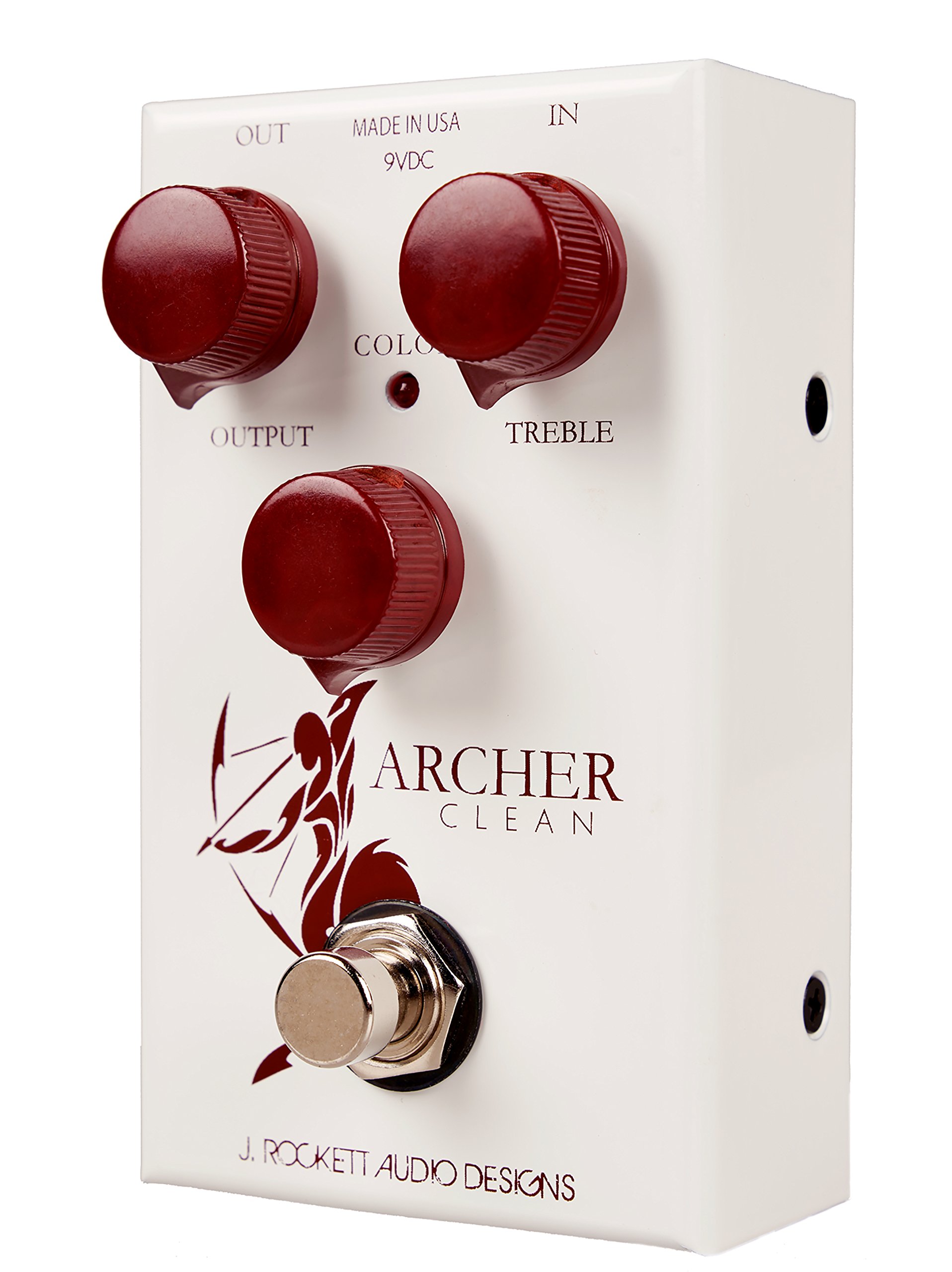 Tour Series Archer Clean Boost Guitar Effects Pedal - Premium Guitar Pedal for Enhanced Tone & Sustain - Perfect for Live Performances & Studio Recording