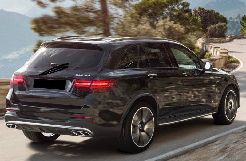 2016-2022 Mercedes Benz X253 GLC Aluminum Running Boards - Heavy Duty Side Step Bars for Easy Access & Off-Road Protection | Perfect for SUVs, Trucks & Outdoor Adventures