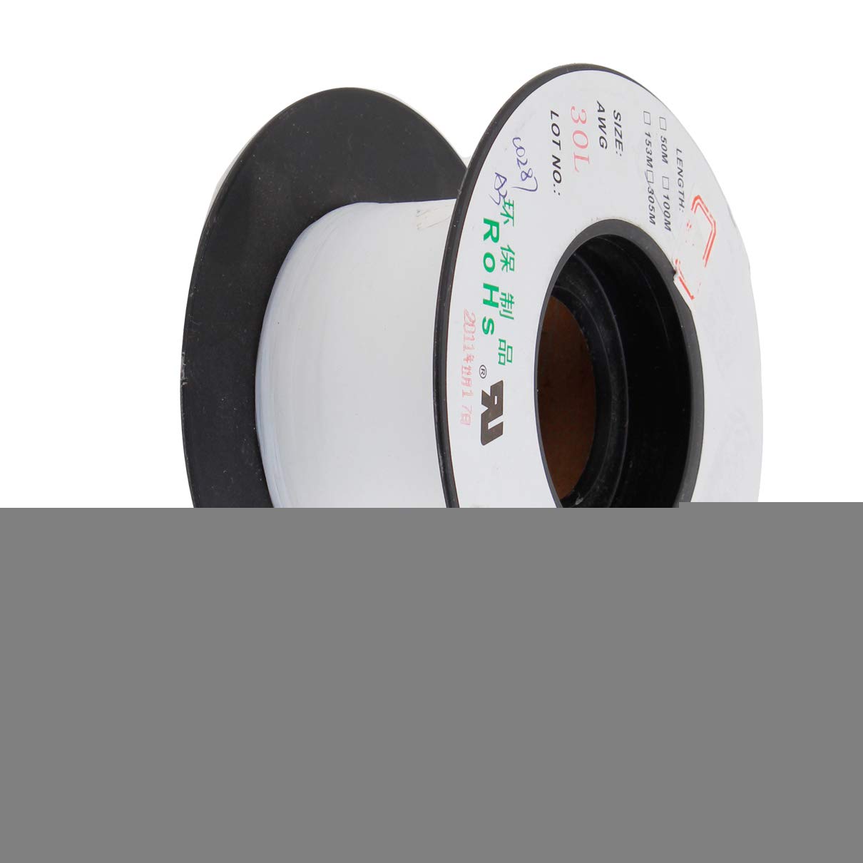 0.7mm OD PTFE Heat-Shrink Tubing - 305 Meter, 150V High Insulation, Non-Stick, Heat Resistant for Wiring & Electrical Connections - Ideal for Automotive, Electronics, and DIY Projects