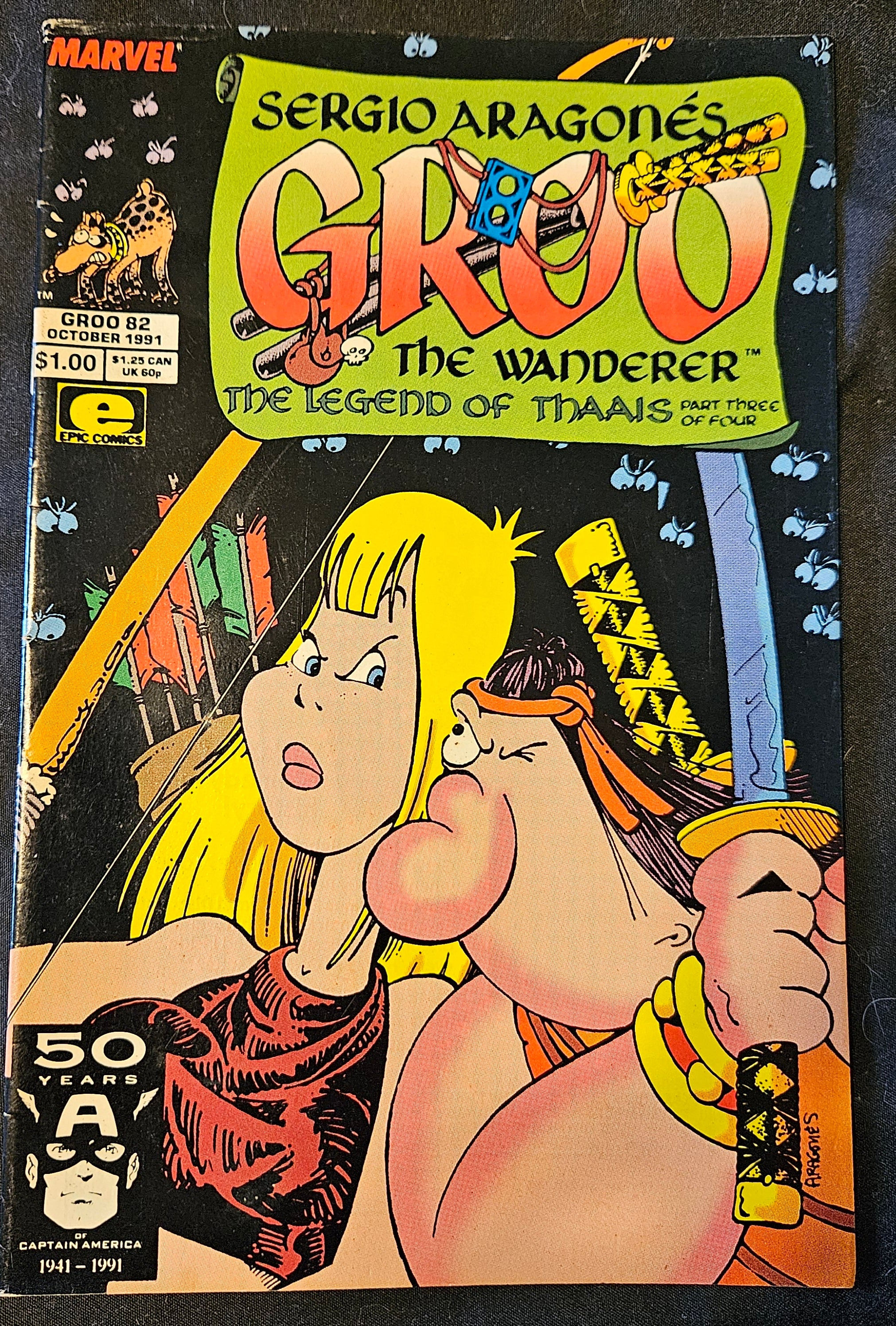 Epic Comics: Groo the Wanderer #82 (October 1991) - The Legend of Thaais Part 3 | Vintage Comic Book Collectible | Perfect for Comic Enthusiasts & Collectors