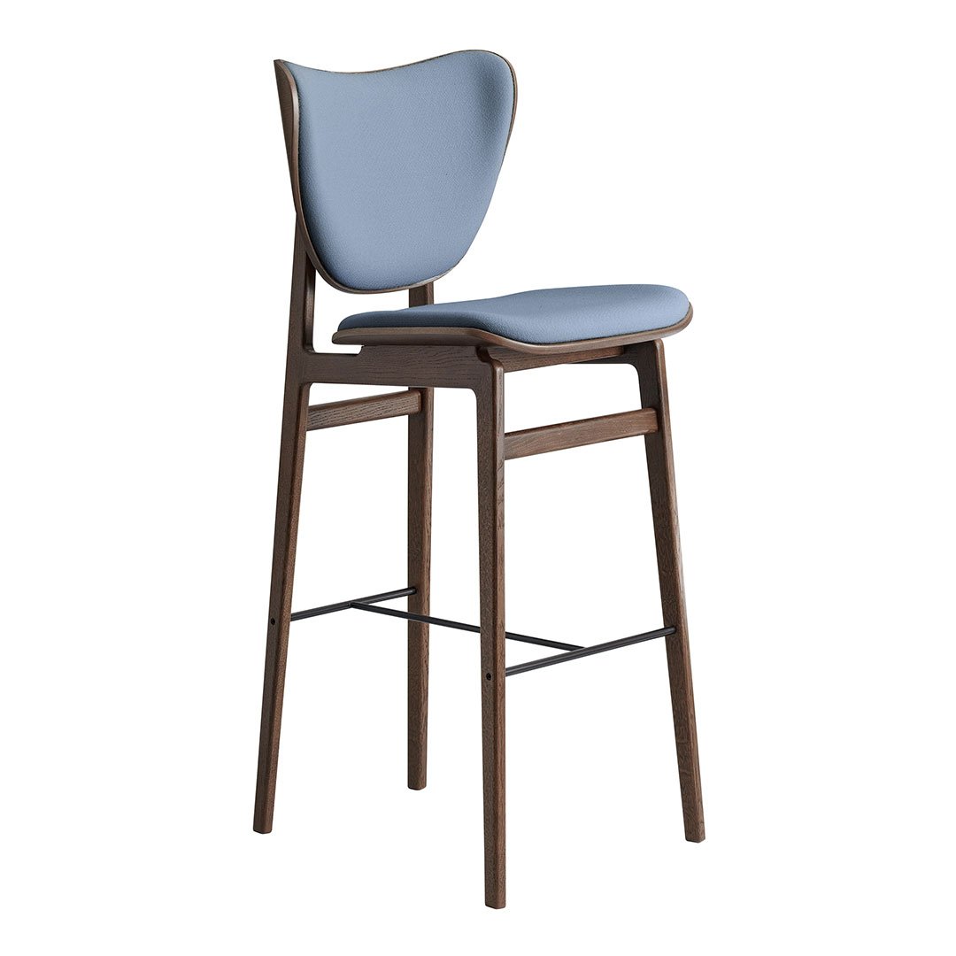 Stylish Upholstered Elephant Bar Chair - Comfortable Counter Height Stool for Kitchen Island, Breakfast Nook & Home Bar Decor