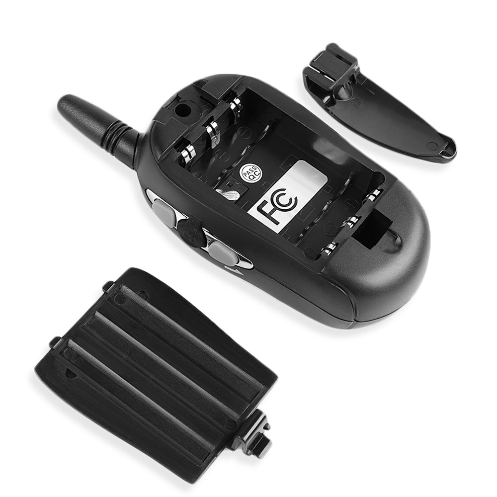 Radioddity JJ 210 Mini FRS Walkie Talkies for Kids - 2 Pack, Lightweight & Durable Kids Walkie Talkies with Clear Sound, Perfect for Outdoor Adventures, Camping, Hiking and Backyard Play