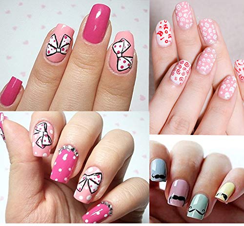 SYGA Heart Nail Art Stamping Plate - 1PC Heart_06 Design for Nail Image Transfer, DIY Nail Stickers - Perfect for Salon, Home Manicure & Nail Art Enthusiasts