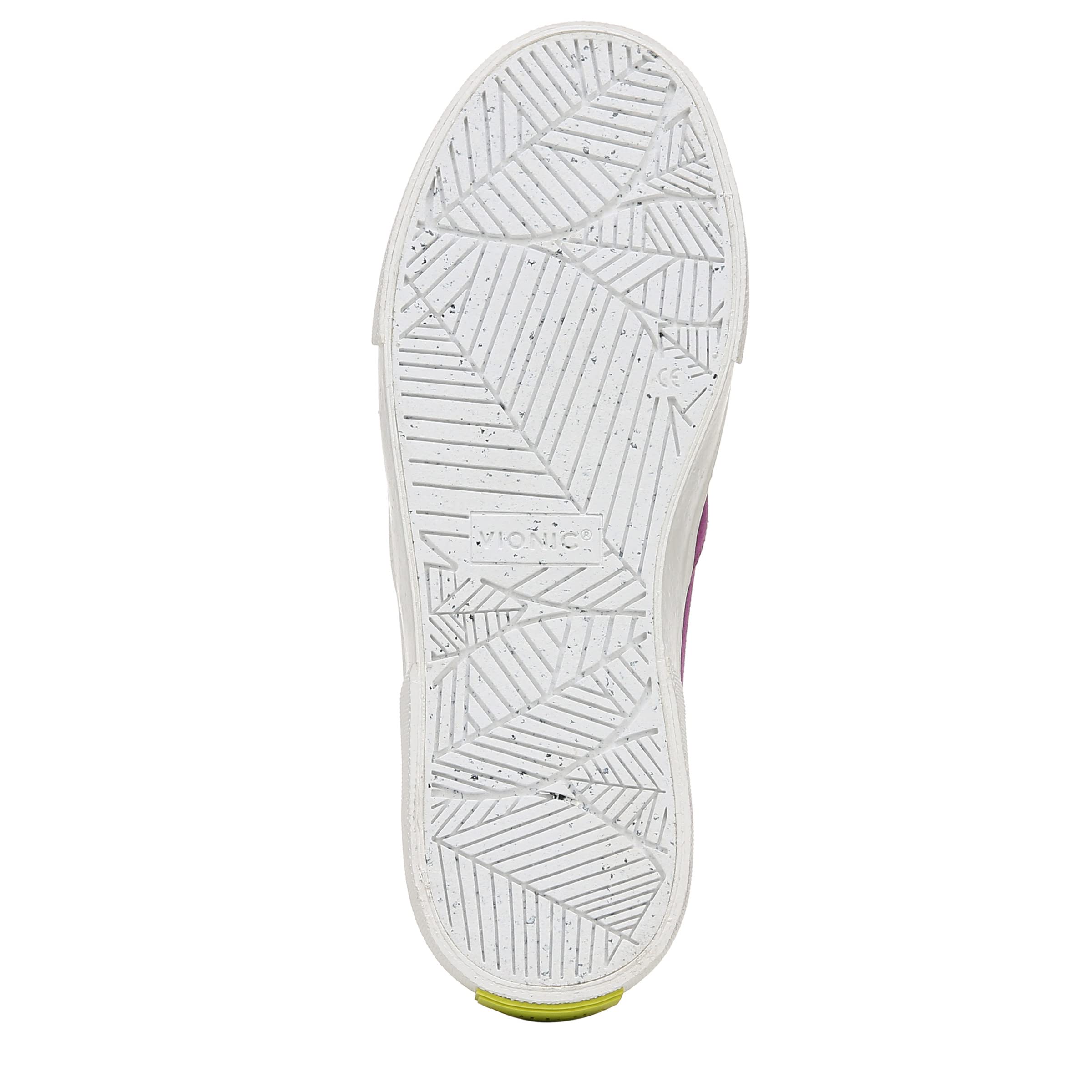 Vionic Groove Women's Slip-On Casual Canvas Comfort Shoes - Orthotic Arch Support & Cushioned Footbed for Walking, Travel & Everyday Wear