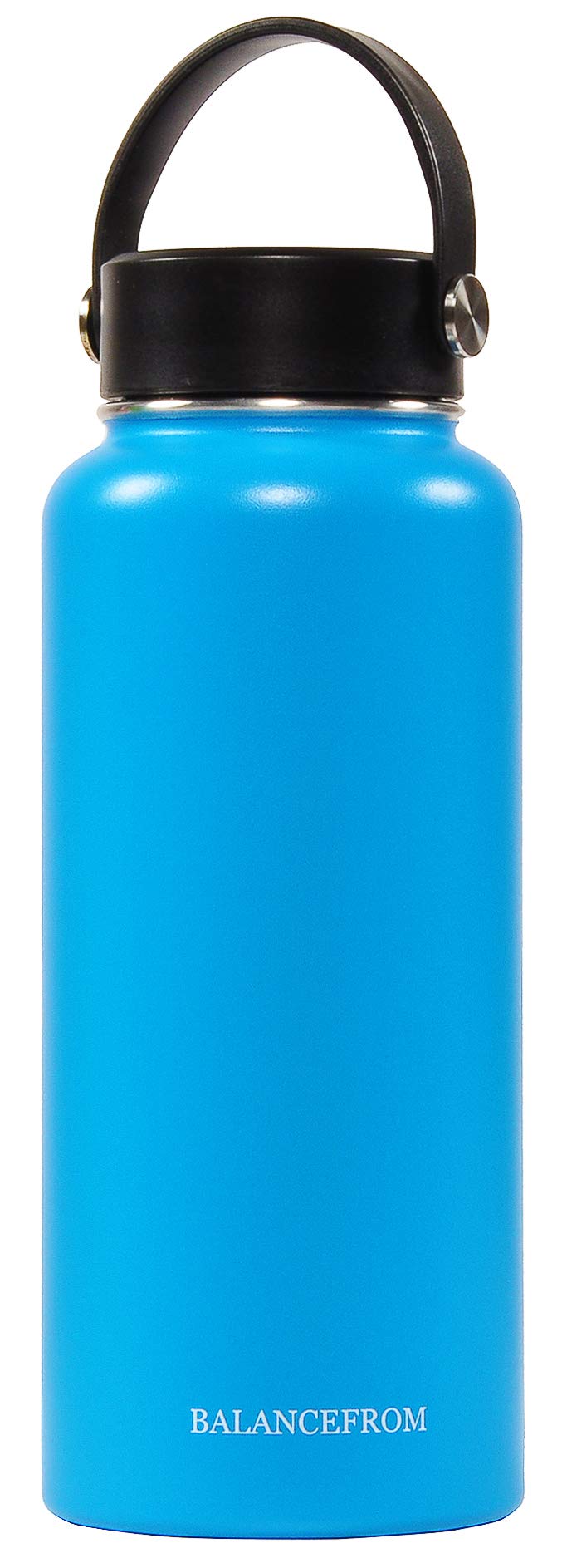 Signature Fitness Double-Wall Vacuum Insulated Stainless Steel Water Bottle - 3 Lids, 20oz/32oz, Leakproof & Sweatproof - Perfect for Gym, Hiking, Office & Travel (Multiple Colors)