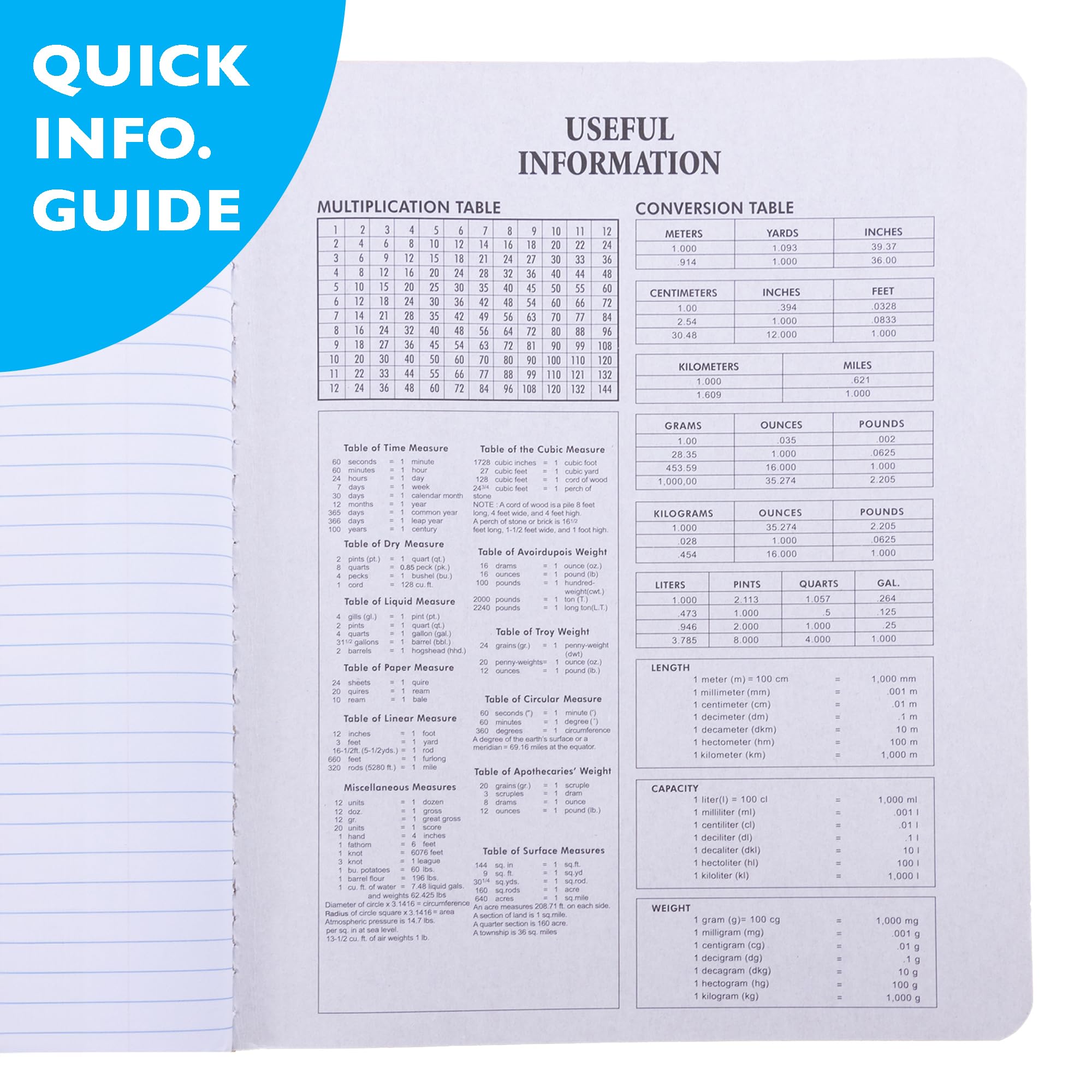 BAZIC 100-Sheet Wide Ruled Composition Notebook, Black Marble Cover - 48-Pack of Lined Writing Journals for School, Office & College Note Taking | Perfect for Class Notes, Work Meetings & Daily Journaling