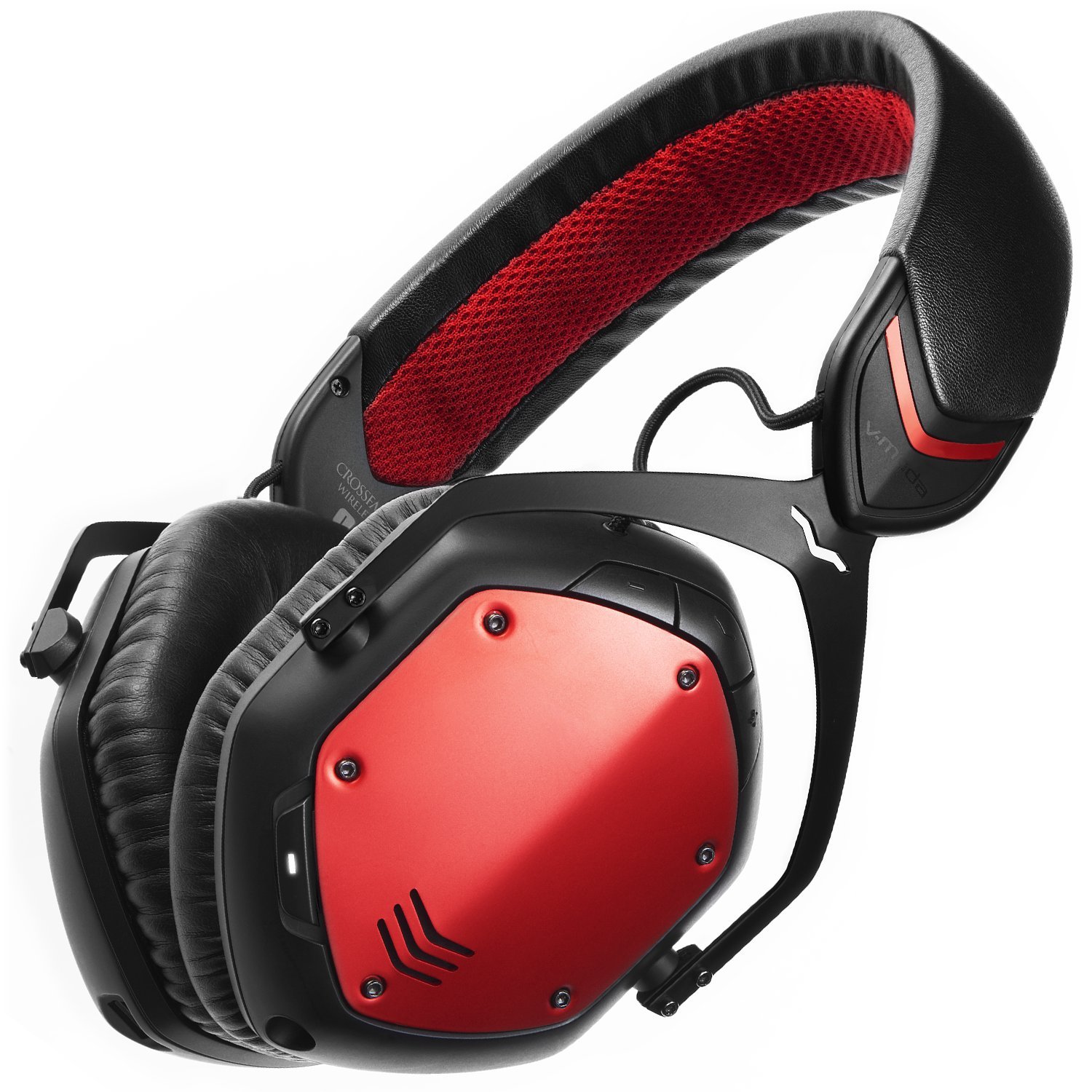 V-MODA Crossfade Wireless Over-Ear Headphones - Bluetooth Noise Cancelling Headphones with Mic for Music, Gaming & Travel - Premium Bass Sound for iPhone, Android & PC