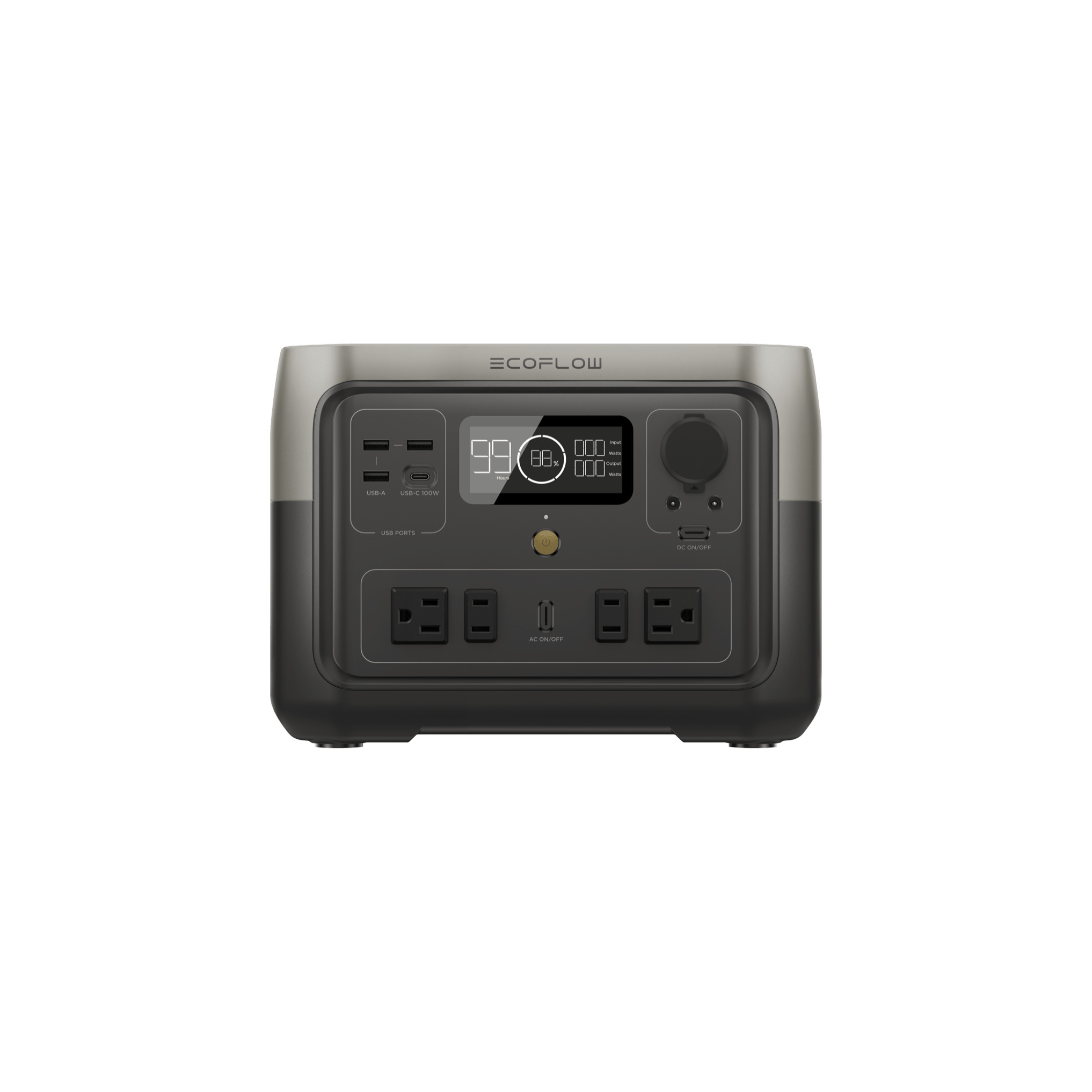 EcoFlow RIVER 2 Max 512Wh Portable Power Station - Certified Refurbished | Solar Generator for Camping, RV, Emergency Backup & Outdoor Adventures