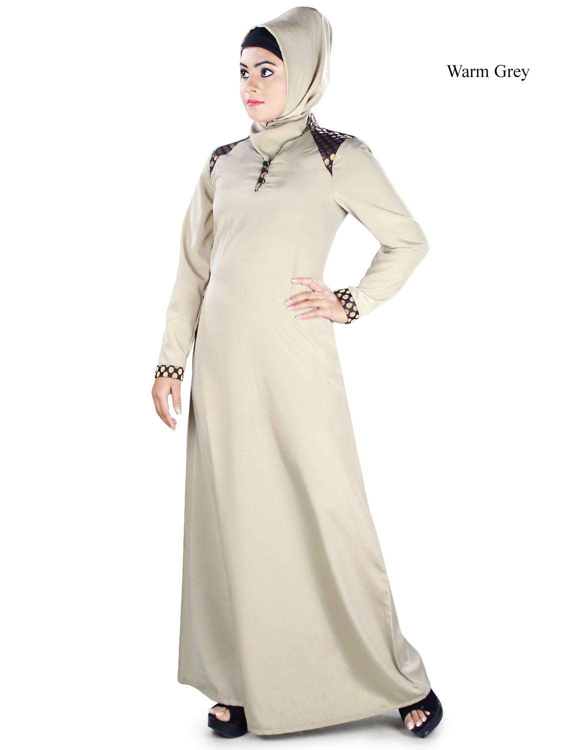 Elegant Kehkashan Abaya Dress for Women - Modest Islamic Prayer Gown - Perfect for Eid, Ramadan & Special Occasions