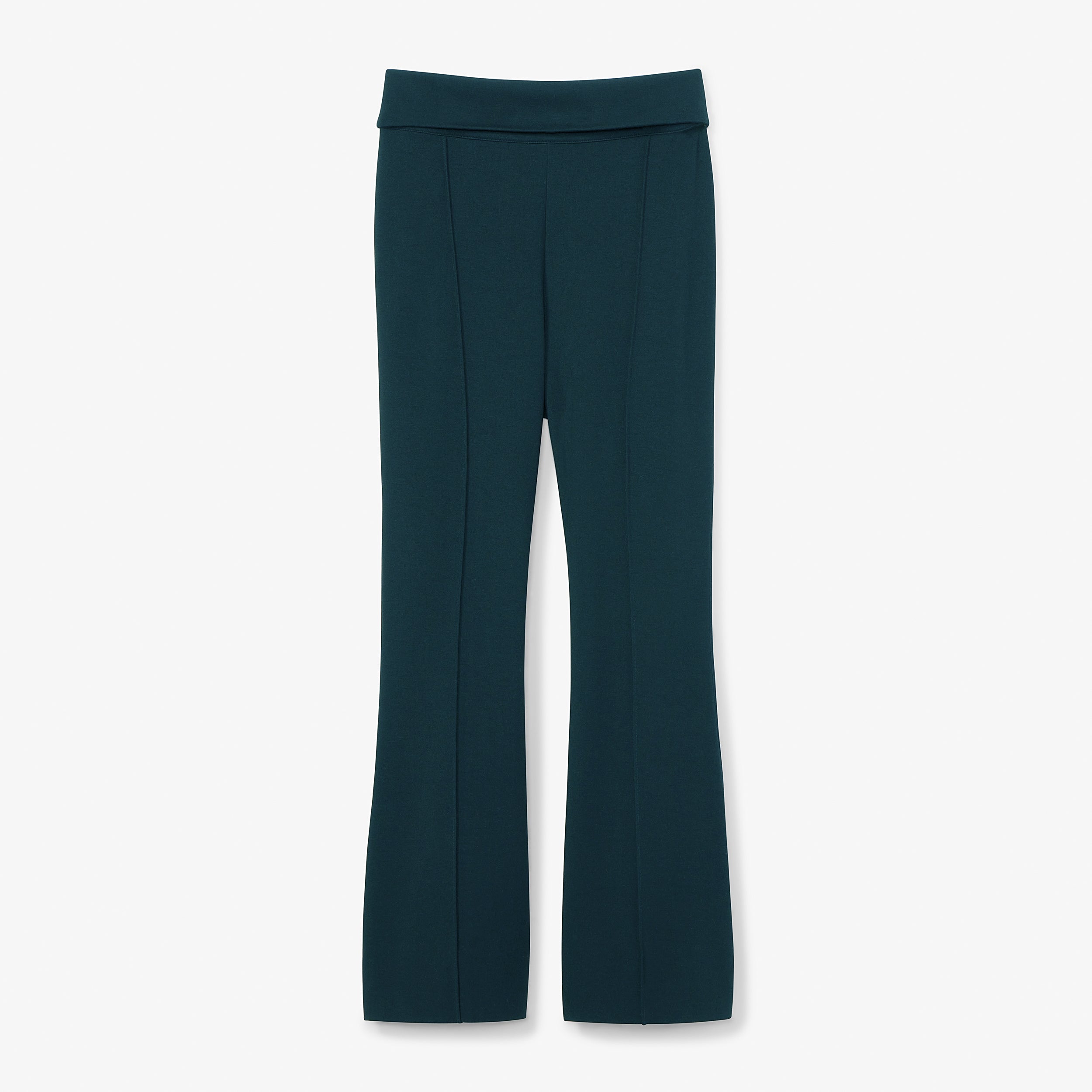 Shiloh Washable Ponte Pants for Women - Comfortable Stretch Trousers in Deep Sea Blue | Perfect for Office, Travel & Casual Wear