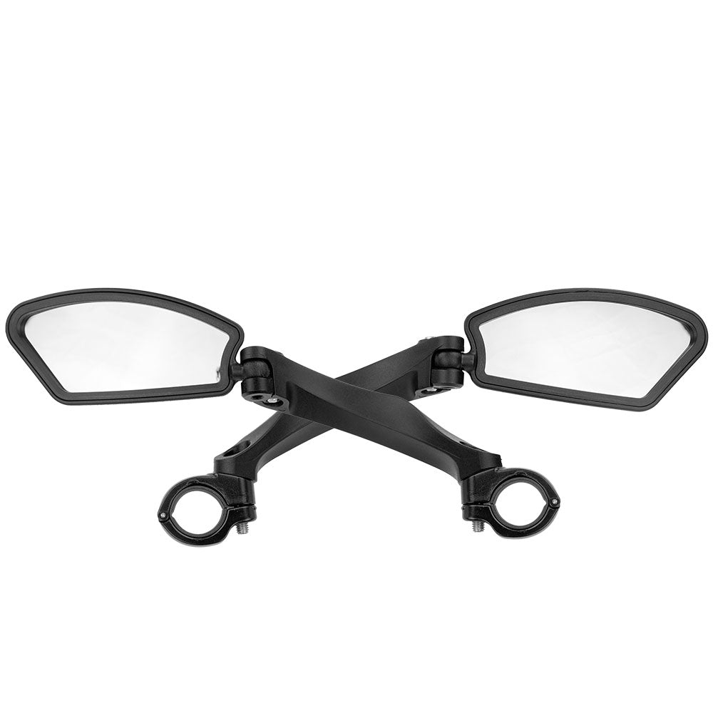 VM Handlebar Sideview Mirror - Universal Motorcycle Bike Rearview Mirror for Safety & Easy Installation - Perfect for Cruisers, Scooters & ATVs