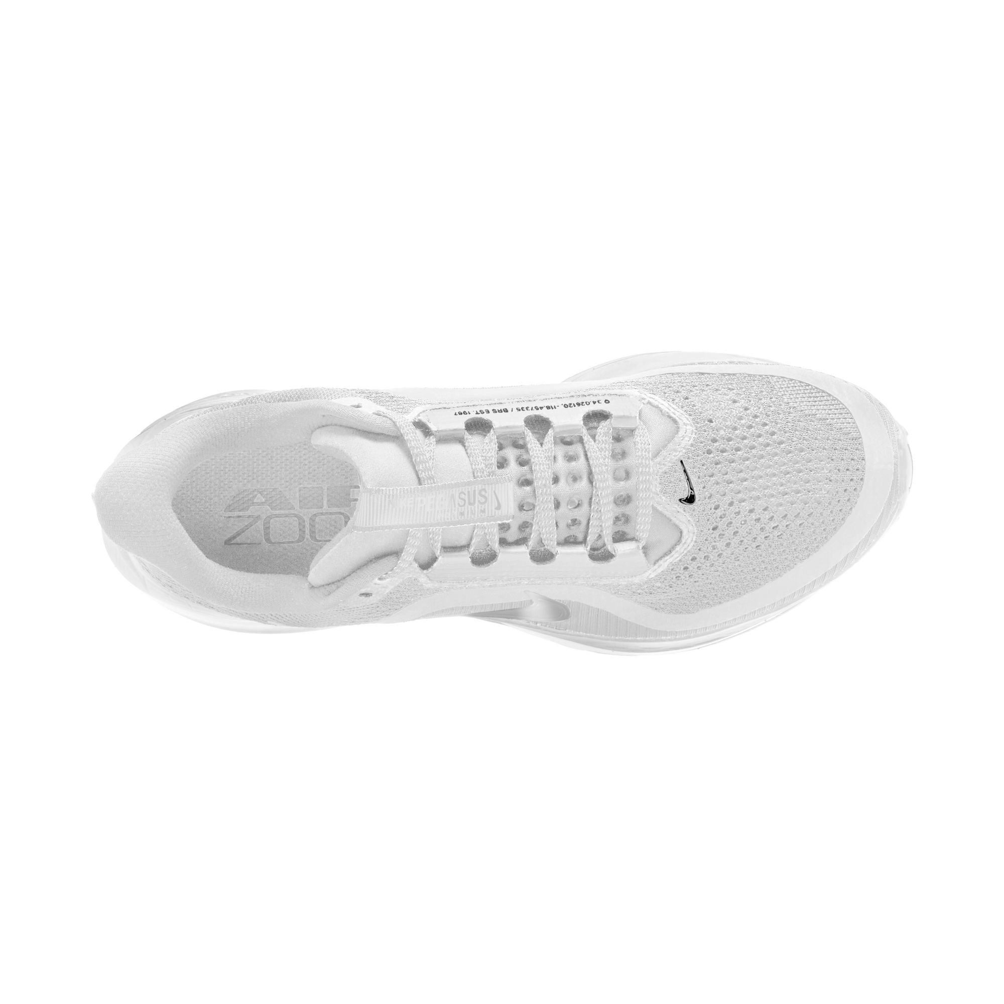 Nike Air Zoom Pegasus 39 Premium Running Shoes for Men (D Width) - White/Metallic Silver | Cushioned Road Running & Training Sneakers for Comfort & Performance