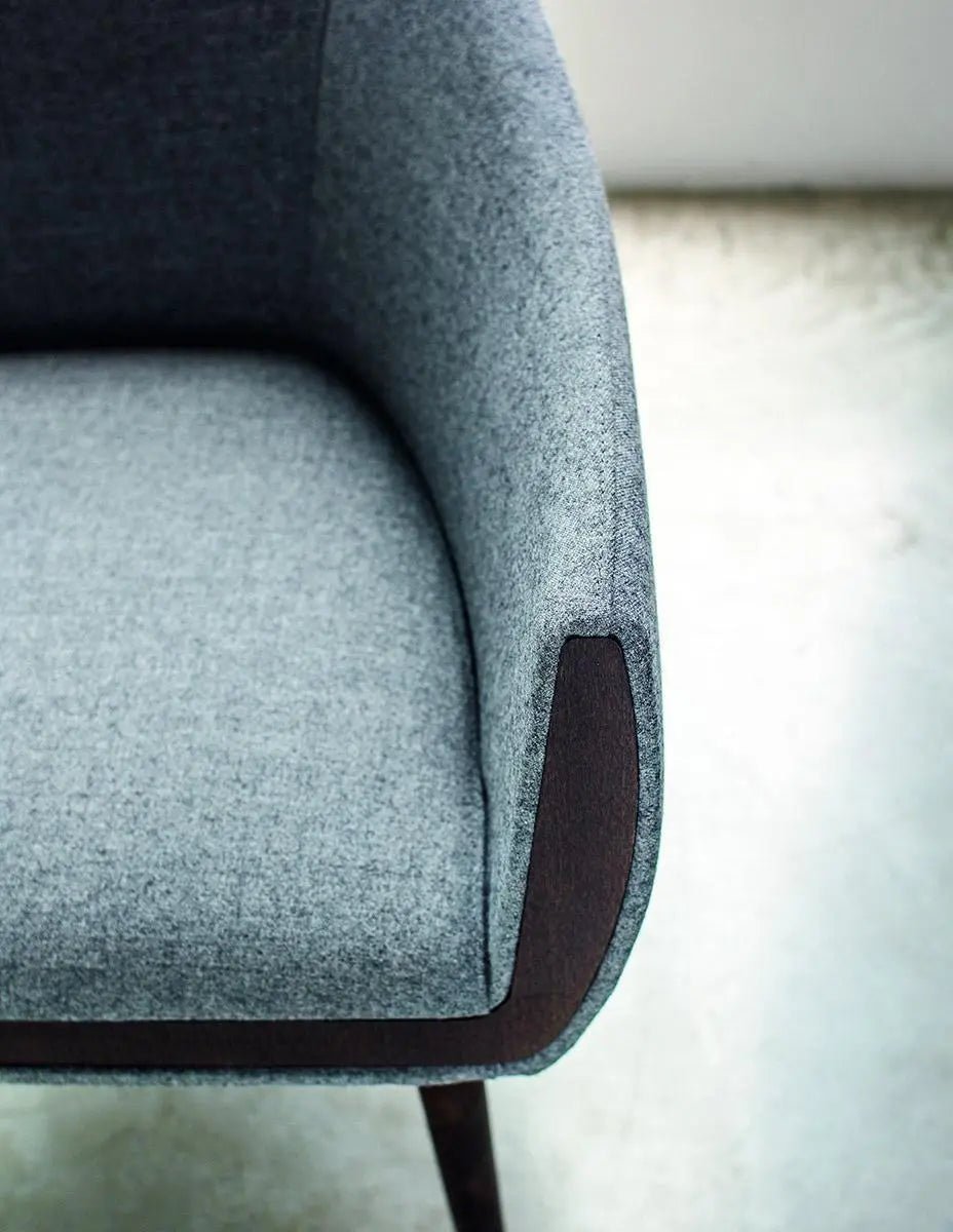 Bross Ginevra Chair - Modern Accent Chair for Living Room, Bedroom & Office - Stylish Home Decor & Comfortable Seating