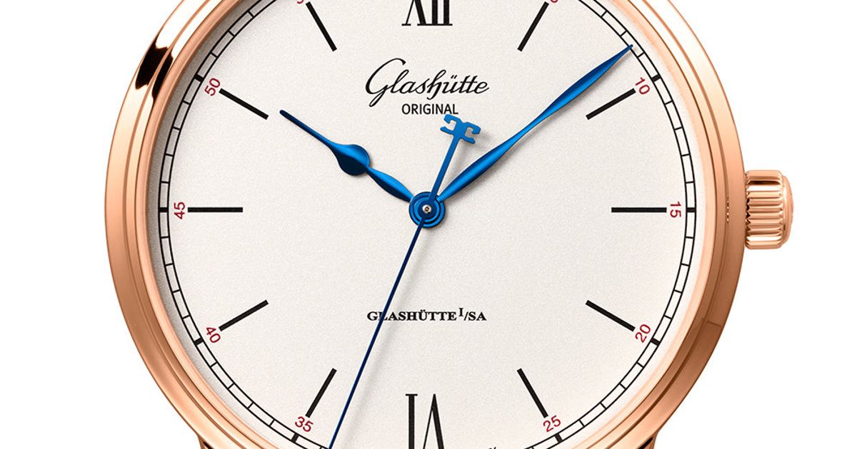 Glashutte Original Senator Excellence Red Gold Men's Watch - Luxury Automatic Timepiece for Business & Formal Occasions